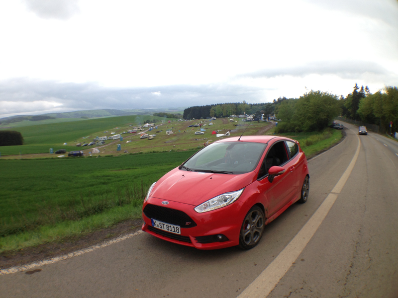 Illustration for article titled 24Hrs Of The Nurburgring: A Fiesta ST, A Trunk Load Of Beer, And Rain!